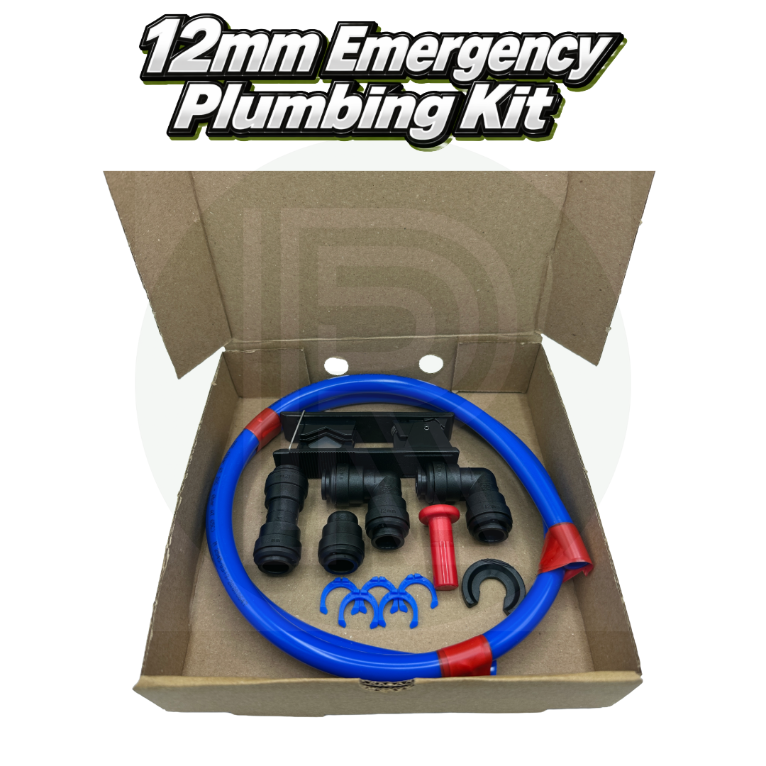 Caravan & Motorhome Emergency 12mm Plumbing Repair Kit