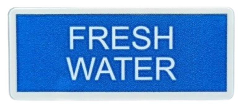 Sticker for Sill Mounted Inlet/Fresh Kit (60mm x 25mm) – Rebel Leisure ...