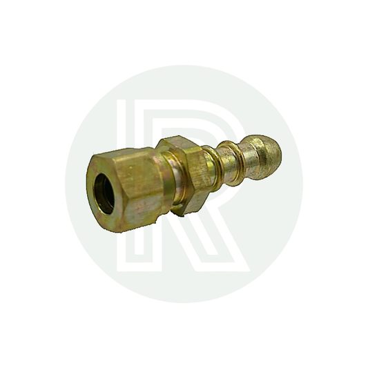 8mm Brass Compression/Fulham Nozzle Fitting