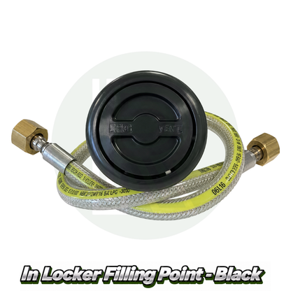 Twin Gaslow 11kg Refillable Cylinder Kit - In Locker