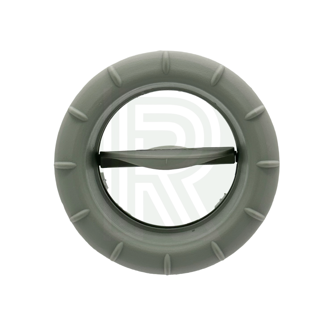 Truma grey air vent outlet showing butterfly flap control