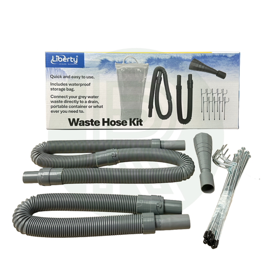 Liberty Waste Hose Kit Caravan Motorhome Campervan Grey Water Drain  Set