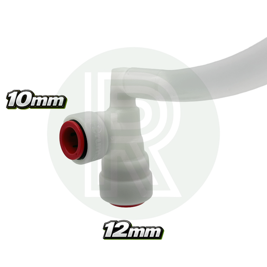 Truma Alde angle valve 12mm to 10mm pushfit non return