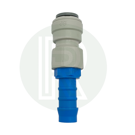 John Guest Speedfit 12mm Female to 1/2" (12mm) Male Barb Straight Adaptor