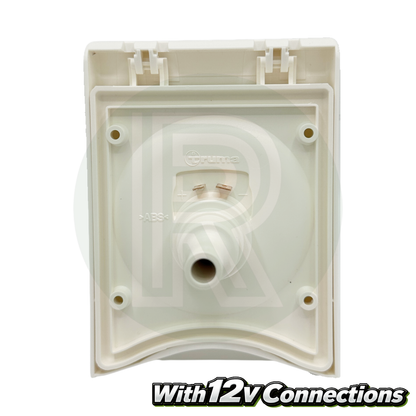 Ultraflow compact housing showing inlet and connections