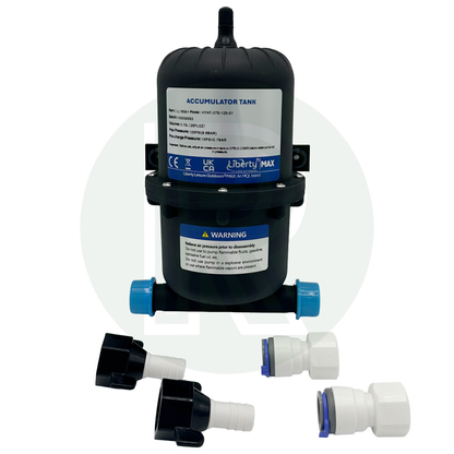 Liberty Max Water Pump Accumulator Expansion Tank Caravan Campervan