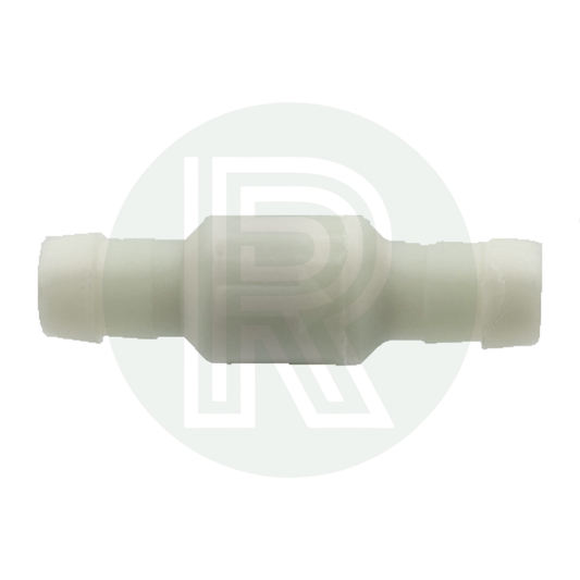 10mm hose non return valve showing flow direction design