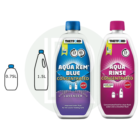 Thetford Aqua Kem Blue & Aqua Rinse Pink  Duo Pack