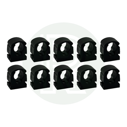 12mm Pipe Retainer Clips For John Guest Pipe - Black
