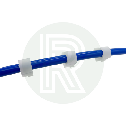 12mm Pipe Retainer Clips For John Guest Pipe - White