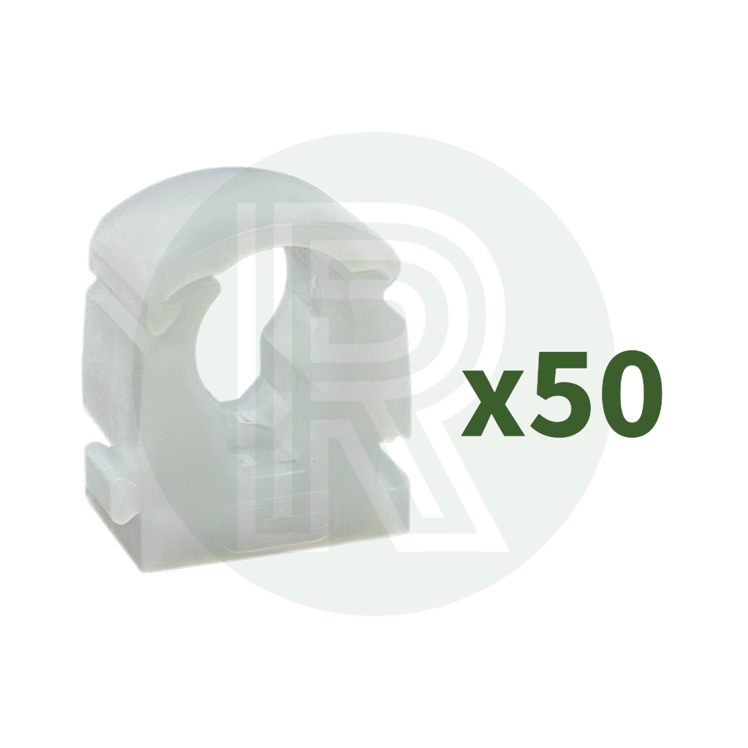 12mm Pipe Retainer Clips For John Guest Pipe - White