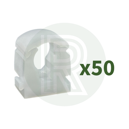 12mm Pipe Retainer Clips For John Guest Pipe - White