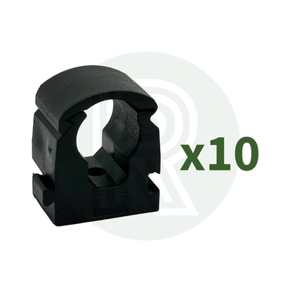 12mm Pipe Retainer Clips For John Guest Pipe - Black