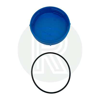 Truma filter housing cap showing sealing surface and thread