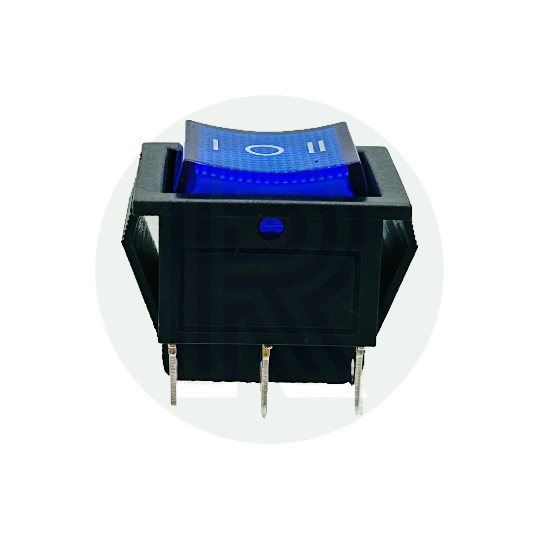 12v Reverse Polarity Switch-Rocker-Blue