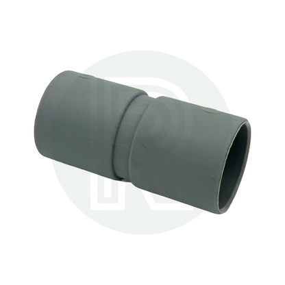 28mm Push Fit Grey Straight Waste Pipe Connector