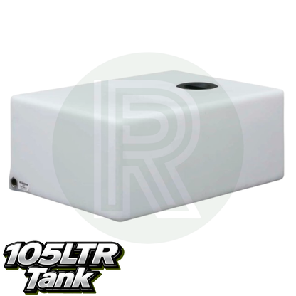 105ltr Opaque Flat Water Tank