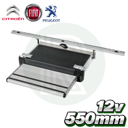 Thule Omnistep G2 550mm 12v Slide Out + Fitting Kit For Ducato Boxer Relay 2007+
