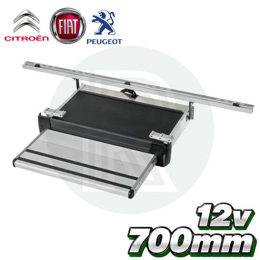 Thule Omnistep G2 700mm 12v Slide Out + Fitting Kit For Ducato Boxer Relay 2007+