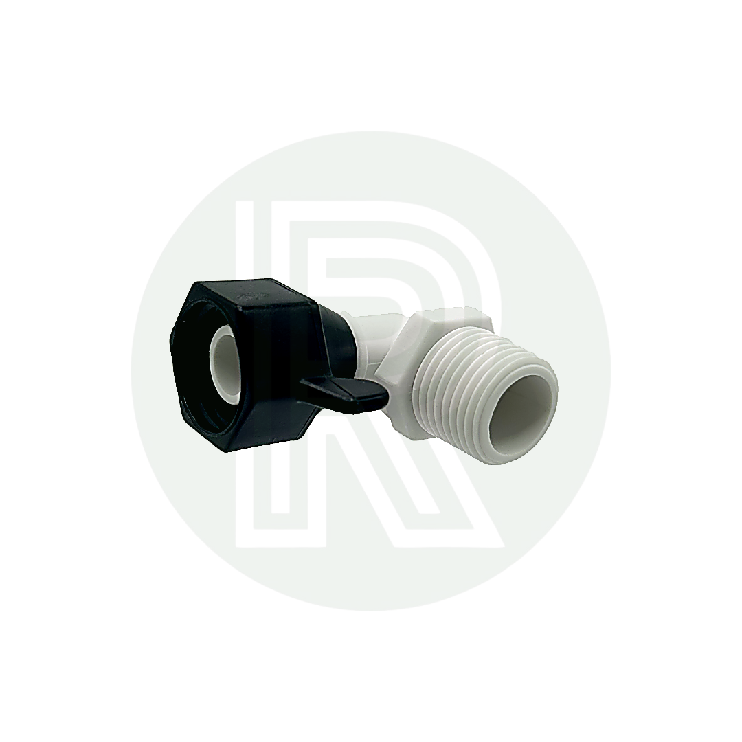 1/2"BSP Female to 1/2"BSP Male Elbow Connector