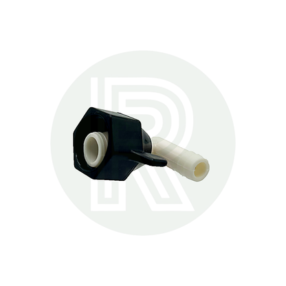1/2" BSP Female to 3/8" (10mm) Barb Male Elbow Connector
