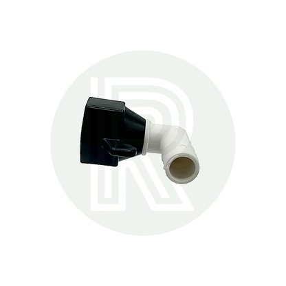 1/2" BSP Female to 1/2" (12mm) Barb Male Elbow Connector