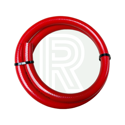 1/2" (12mm) ID Flexible Pipe - Red (Hot Water) - Price per Metre