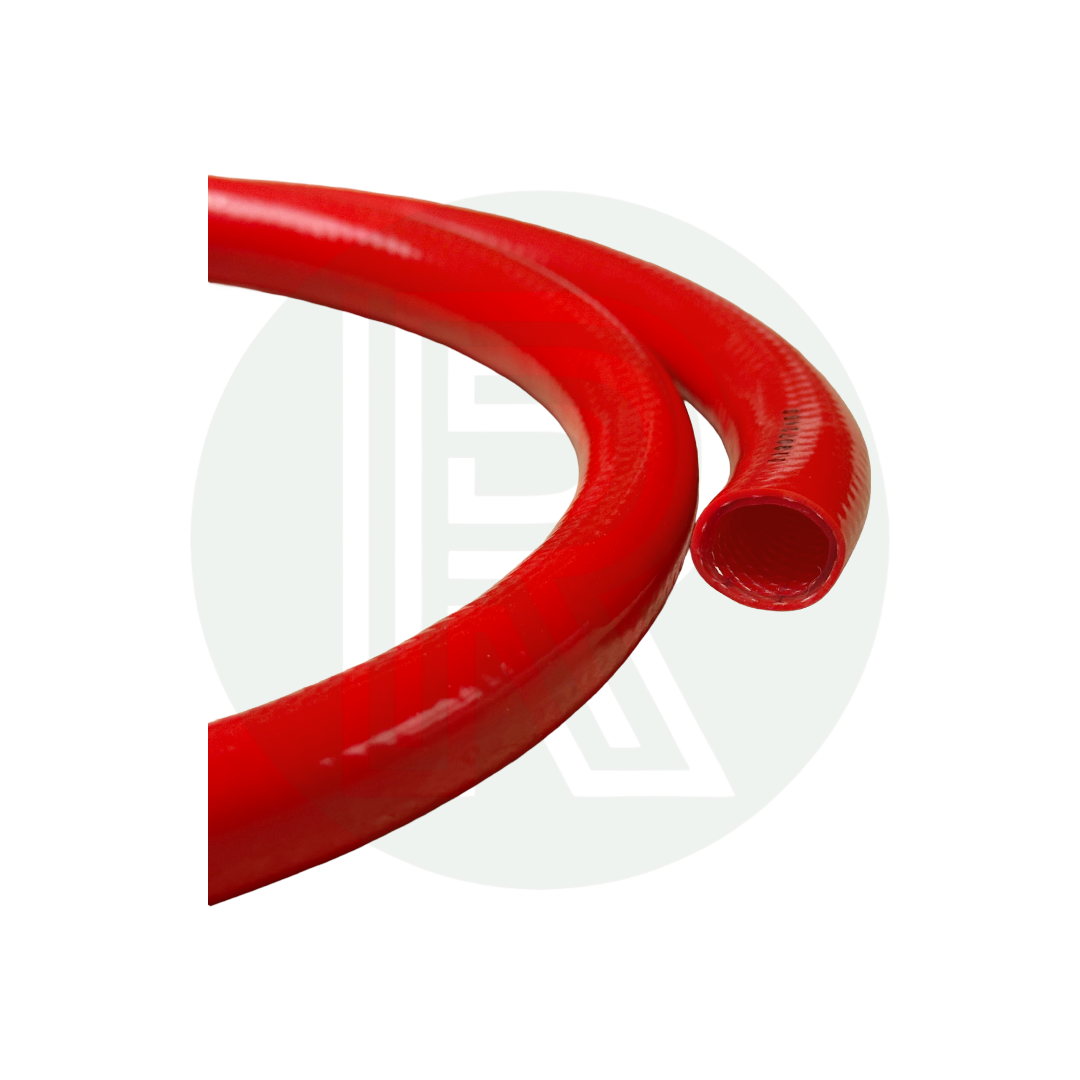 1/2" (12mm) ID Flexible Pipe - Red (Hot Water) - Price per Metre