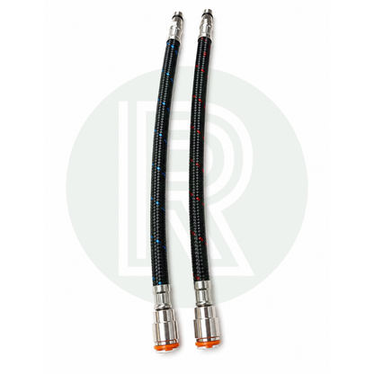 Caraflo 350mm Flexi Tap Hose Tails - 12mm Female Pushfit