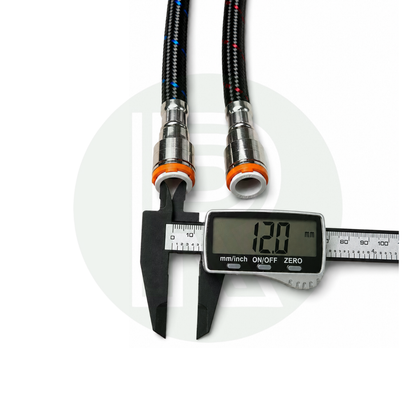 Caraflo 350mm Flexi Tap Hose Tails - 12mm Female Pushfit