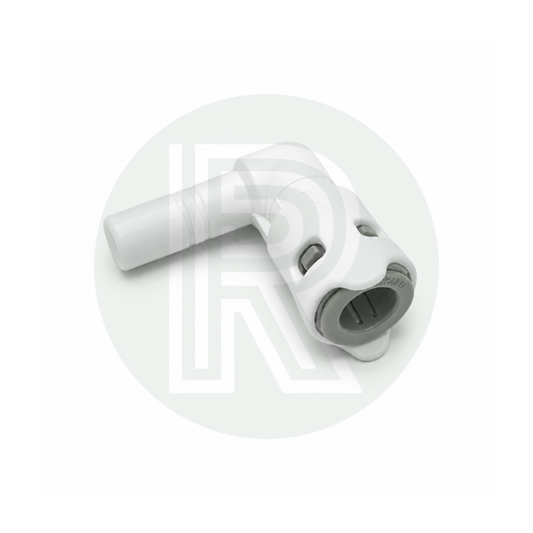 Whale 12mm Pushfit Stem Elbow Connector