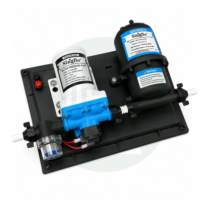 12V Water Pump & Accumulator Set 10L 30PSI
