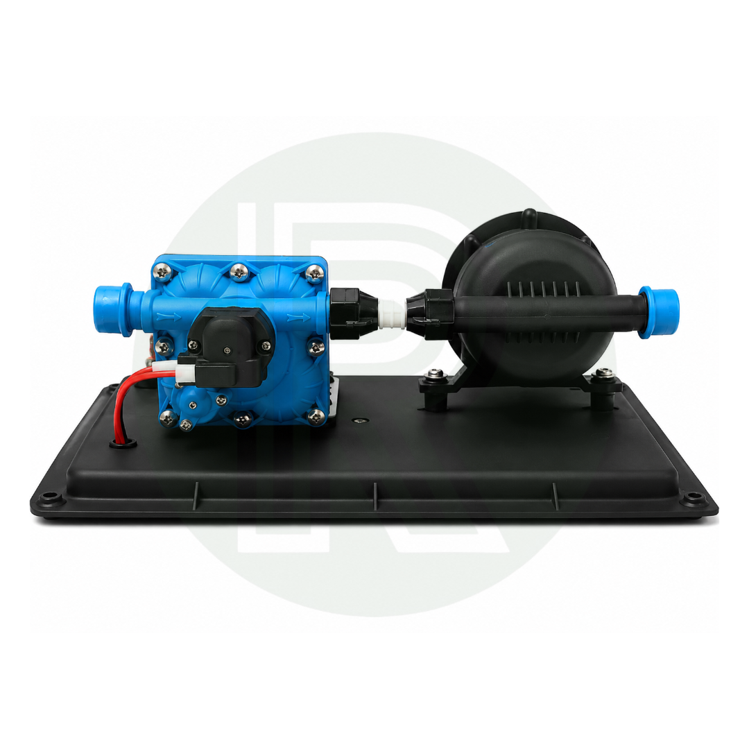 12V Water Pump & Accumulator Set 10L 30PSI
