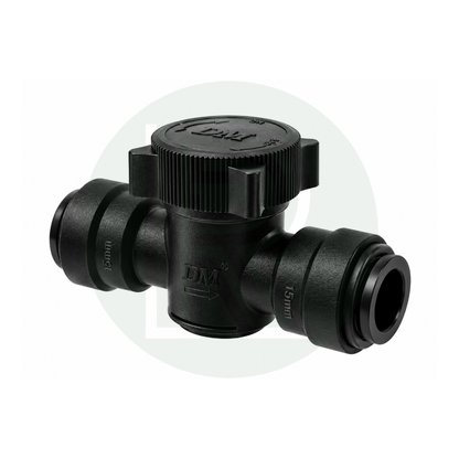 DMfit 15mm Push-fit Shut Off Isolation Valve/Tap