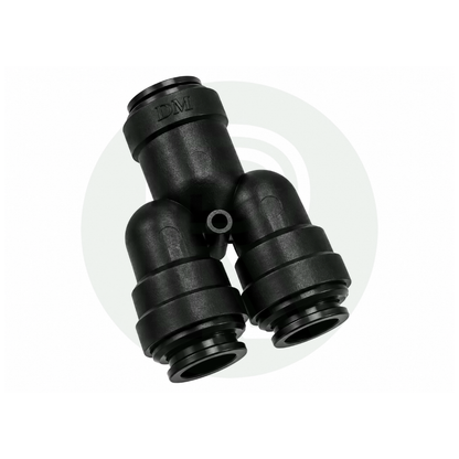 DMfit 15mm Push-fit Female Y Piece