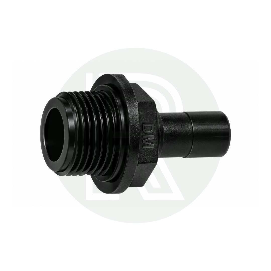 DMfit 12mm Male Stem x 1/2″BSPP Male Thread