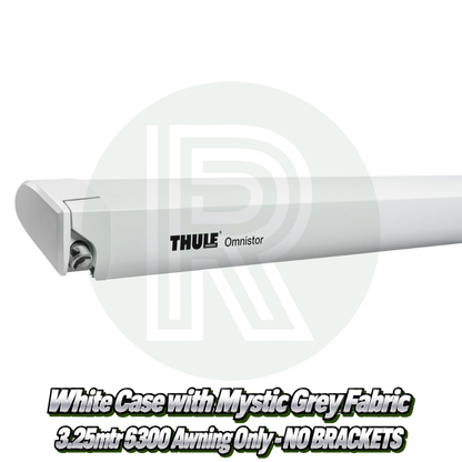 Thule Omnistor 6300 3.25m - White & Mystic Grey - Awning ONLY