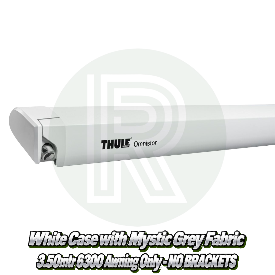 Thule Omnistor 6300 3.50m - White & Mystic Grey - Awning ONLY