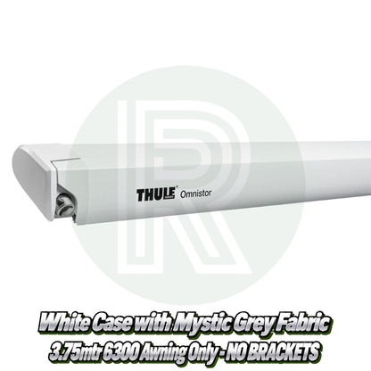Thule Omnistor 6300 3.75m - White & Mystic Grey - Awning ONLY