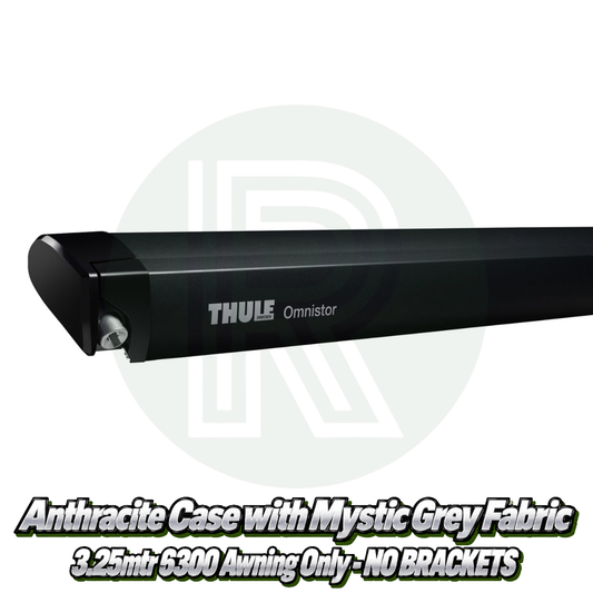 Thule Omnistor 6300 3.25m - Black & Mystic Grey - Awning ONLY