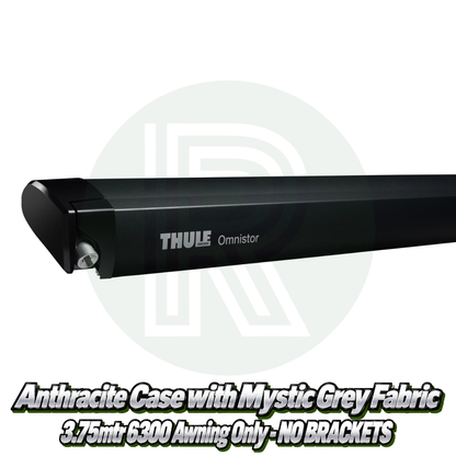Thule Omnistor 6300 3.75m - Black & Mystic Grey - Awning ONLY