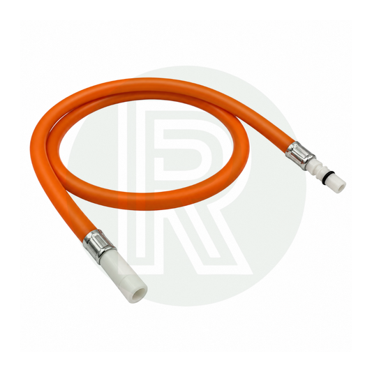 Reich 1000mm (1mtr) Red Tap Tail Connector with 12mm Push Fit End