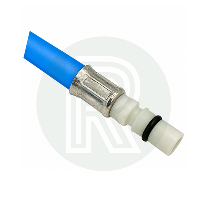 Reich 300mm Blue Tap Tail Connector with 12mm Push Fit End