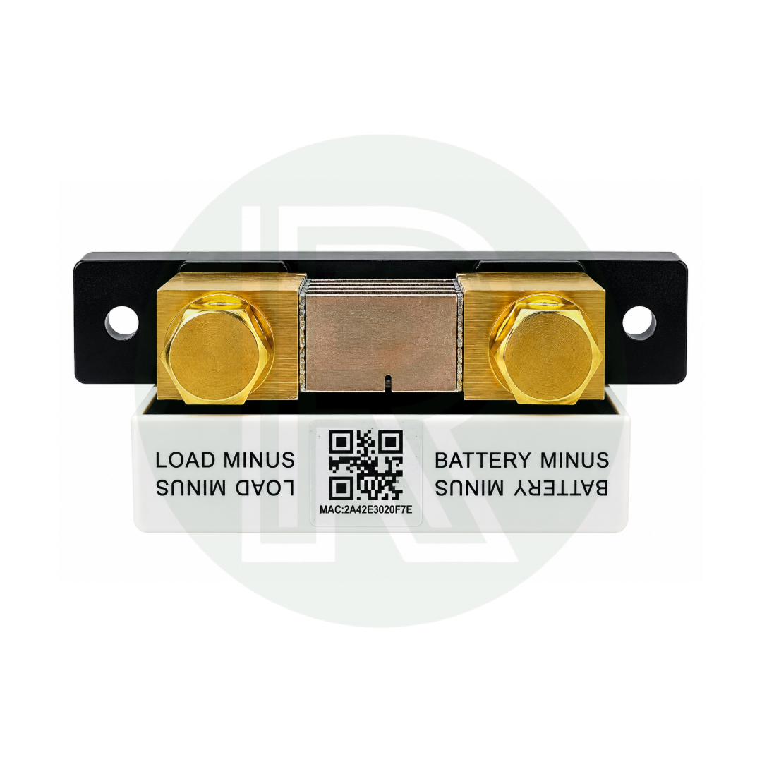 SRNE Smart Battery Monitor with Shunt – 12V–48V With Bluetooth
