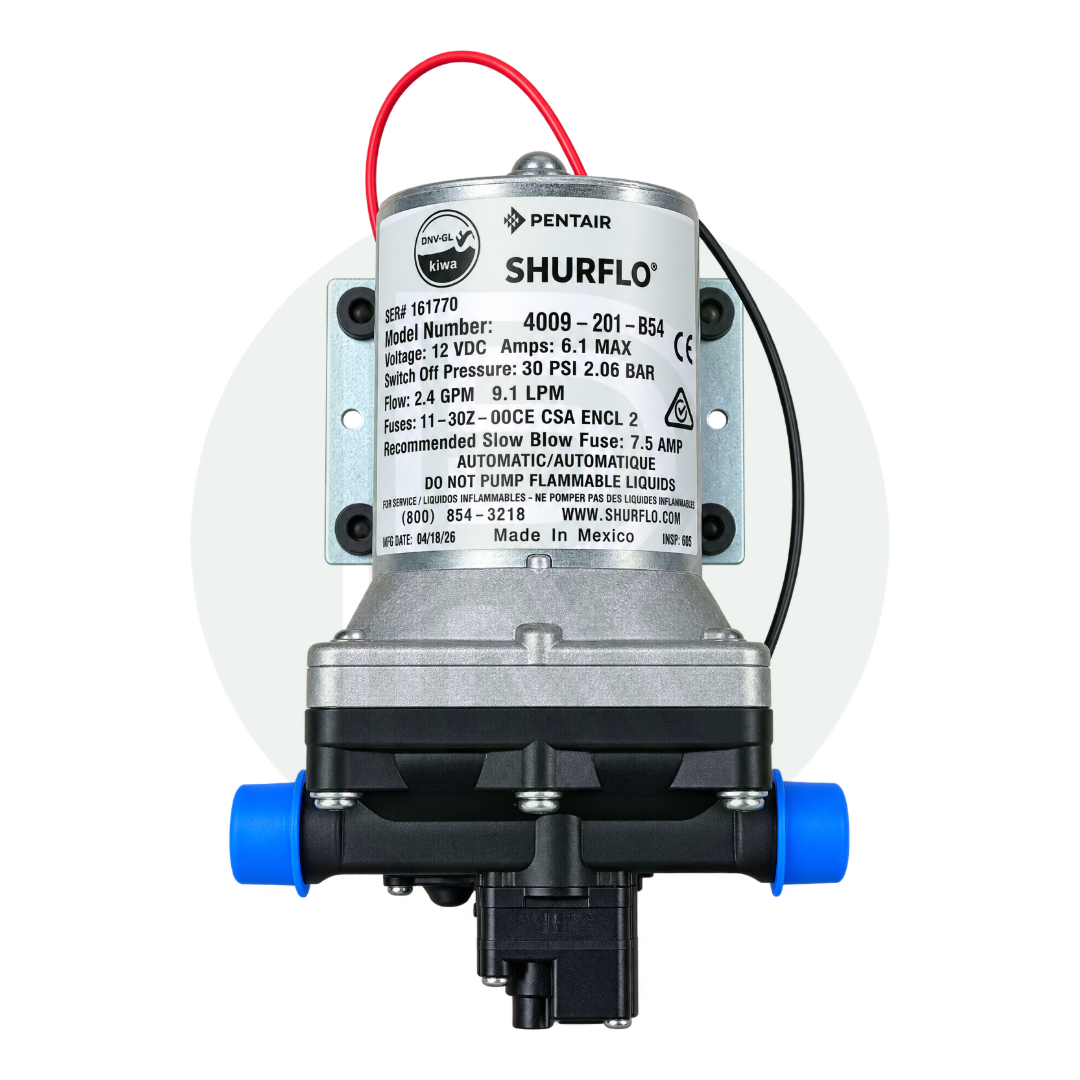 12v/30psi/11Ltr Shurflo Revolution Water Pump