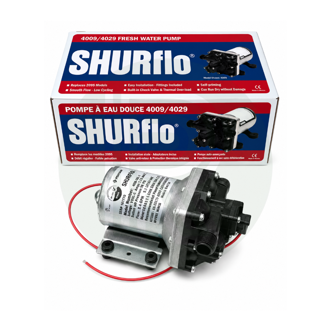 12v/30psi/11Ltr Shurflo Revolution Water Pump
