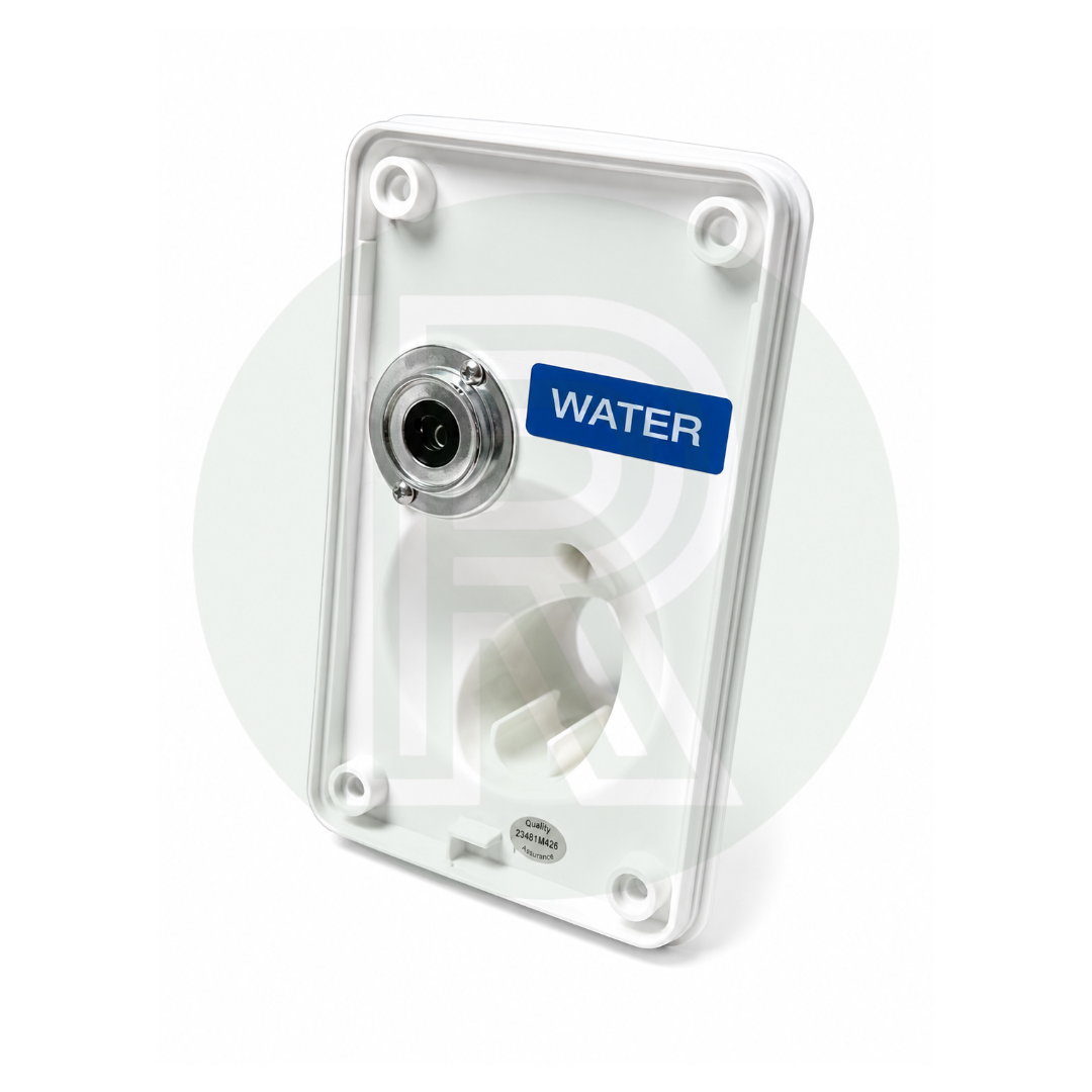 Whale Easi-Slide Onboard Tank Fill Socket *WITH 12v*
