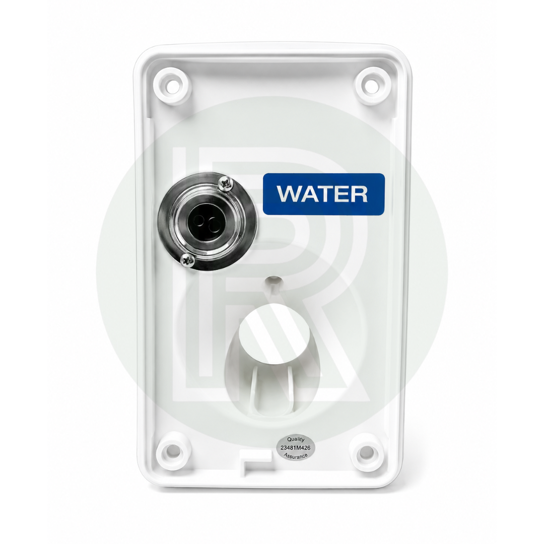 Whale Easi-Slide Onboard Tank Fill Socket *WITH 12v*