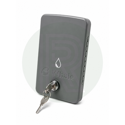 Whale Easi-Slide Lid - Water Icon *WITH LOCK* - Grey