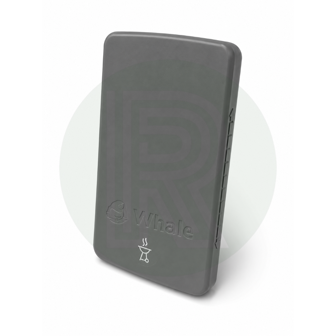 Whale Easi-Slide Lid - BBQ/Gas Icon - Grey